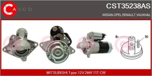 Starter motor clockwise - motor,