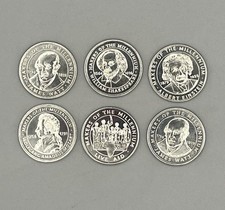 Sainsburys Makers of The Millennium Collection 2000 Commemorative Coins X 6
