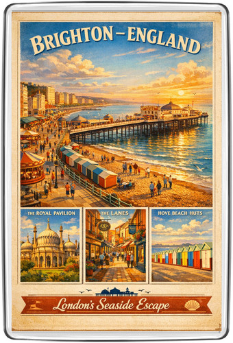 Brighton england pier beach - england,