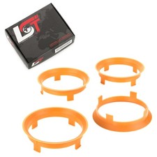 4x Centering Rings Orange for
