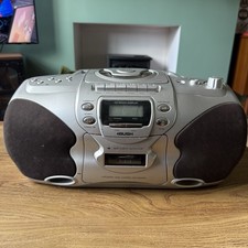 Bush SCD319RC Portable CD Radio Cassette Player Boombox - Compact Disc Player