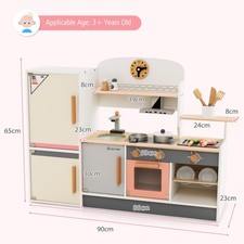 Wooden Kids Play Kitchen Toy