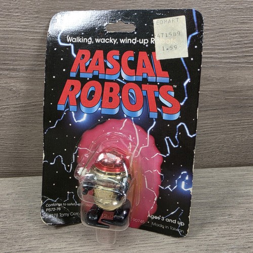 Vintage tomy rascal robot - tomy,