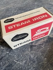 Subeam Vintage Antique Clothes Steam Iron Still With Packaging