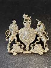 General Service Corps, SOE, British Army Stay Bright Cap Badge. Gold Anodised