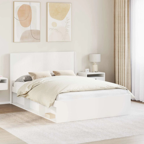 Bed frame white - bed, 120x190cm