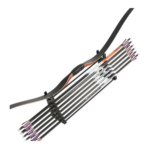 Wall mounted bow stand - mounted,
