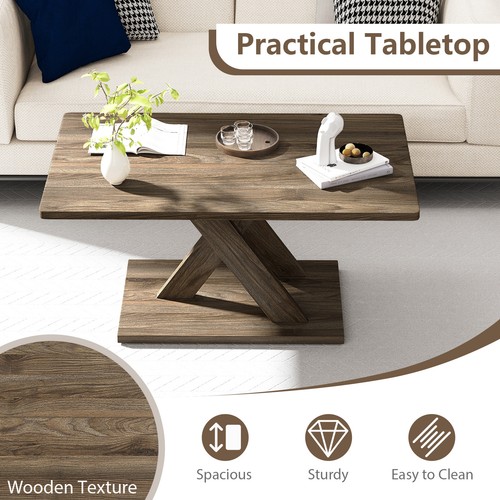 Center table with stable base - center,