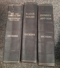 3 Vintage Charles Dickens H/b