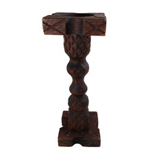 Brutalist candle holder - candle,