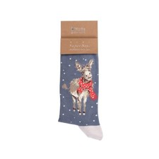 Festive Donkey Soft Grey
