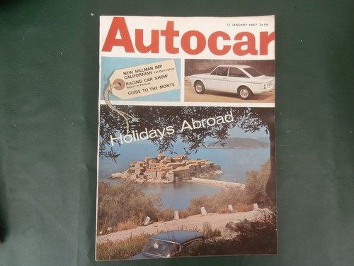 Autocar 1967 scimitar 62 - autocar, gt..'62