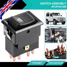 Hazard Light Rocker Switch For Land Rover Defender 90 110 All Models YUF101490.