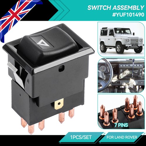 Hazard light rocker switch - hazard,