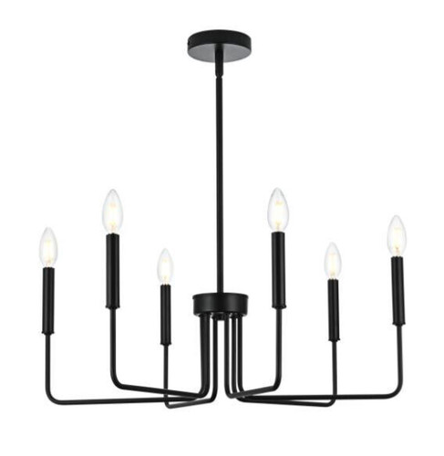 Chandelier black living dining - chandelier,
