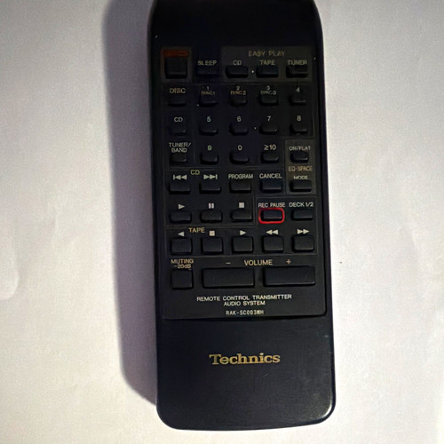 Technics wireless remote - technics,