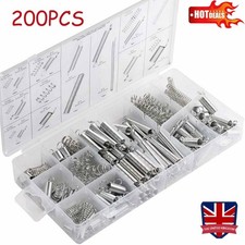 Assorted Coil Spring Small Metal Steel Expansion Compressed Springs 200PCS