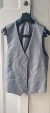 Men's Waistcoat In Grey 43 Inch Chest