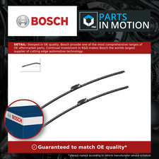 2x Wiper Blades (Pair) Flat /