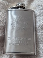 Glenmorangie Stainless Steel Hip Flask 3.5oz High Quality