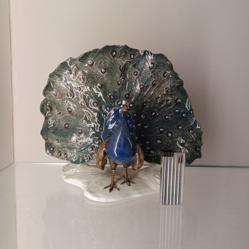Rosenthal peacock figurine - rosenthal,