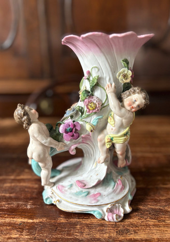 Johansen roth meissen vase - johansen,