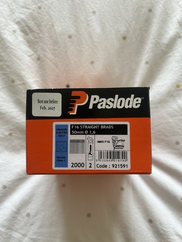 Paslode f16 straight brads - paslode,