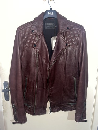 All saints oxblood leather - all,