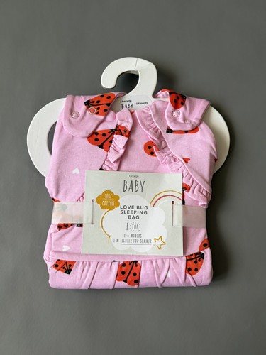 George 1tog pink ladybird - george,