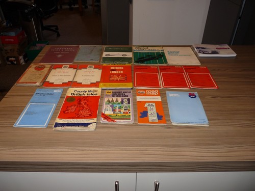 Vintage car handbooks - handbooks, &uk