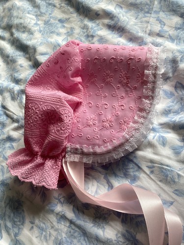 Victorian style bonnet girls - bonnet,