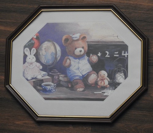 Octagon frame teddy - 10, x