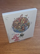 ITS A MAD MAD MAD MAD WORLD 5-disc Blu-ray Criterion rare OOP digipack US import