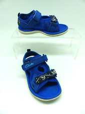 Boys Clarks Blue Beach Sandals