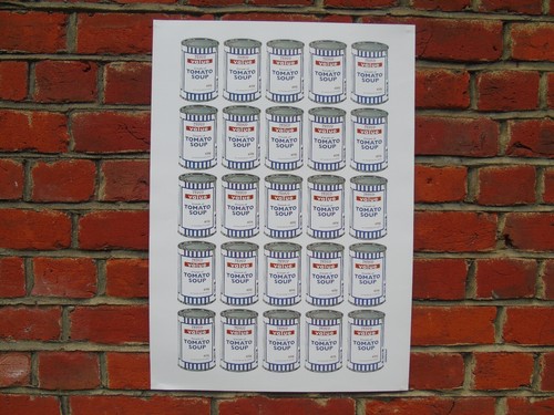 Banksy soup cans - banksy,