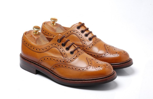 Loake 1880 brogues shoes tan - 1880,