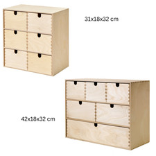 Ikea Moppe Mini Wooden Chest