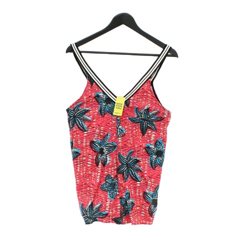 Zara women playsuit - playsuit, red