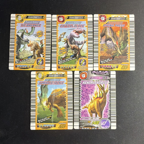 Sega dinosaur king tcg - king, 5-card