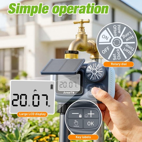 Solar automatic water - water, timer