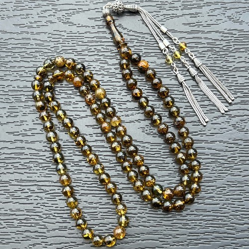 Baltic amber rosary with - baltic,