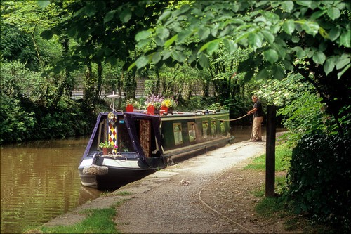 Photo 6x4 tow path - photo, whaley