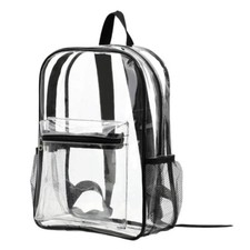 Clear PVC Backpack Heavy Duty