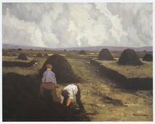 An Irish Bog, Paul Henry print