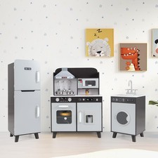 Wooden Kids Kitchen Play Set 3