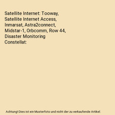 Satellite Internet: Tooway