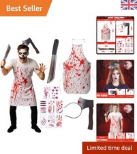 Mens 4-Piece Butcher Costume