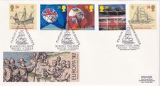 GB RM FDC: 1992 EUROPA '92 +
