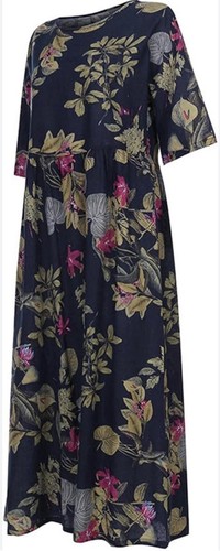 Zanzea collection navy floral - collection,
