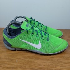 Nike Running Shoes Size 7 Womens Free Run Bionic Mesh Gym Trainers Sport Lime 